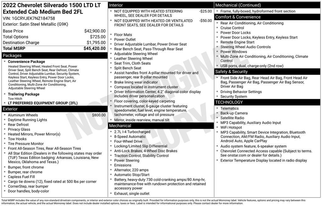 chevrolet silverado 1500 2022 1GCRYJEK7NZ184758 image chevrolet silverado 1500 2022 1GCRYJEK7NZ184758 image